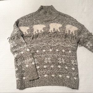 Apres Ski Polar Bear sweater! New with tags NWT!!